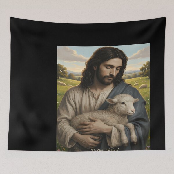 Item preview, The Good Shepherd with Lamb designed and sold by emmanuelsilve.