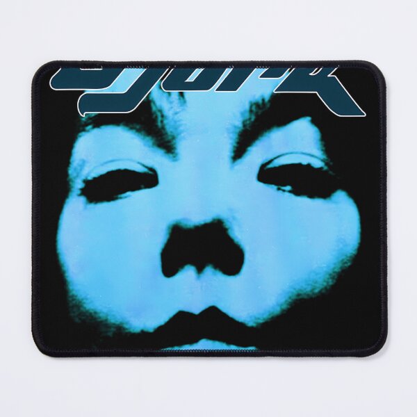 Item preview, Bjork Homogenic Vintage Face Logo (Blue) designed and sold by TiaRidley.