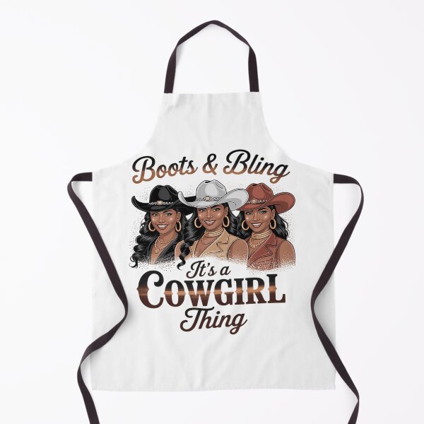 Item preview, Boots And Bling It'S A Cowgirl Thing Black Cowgirl Melanin designed and sold by ShaneKeenum0.