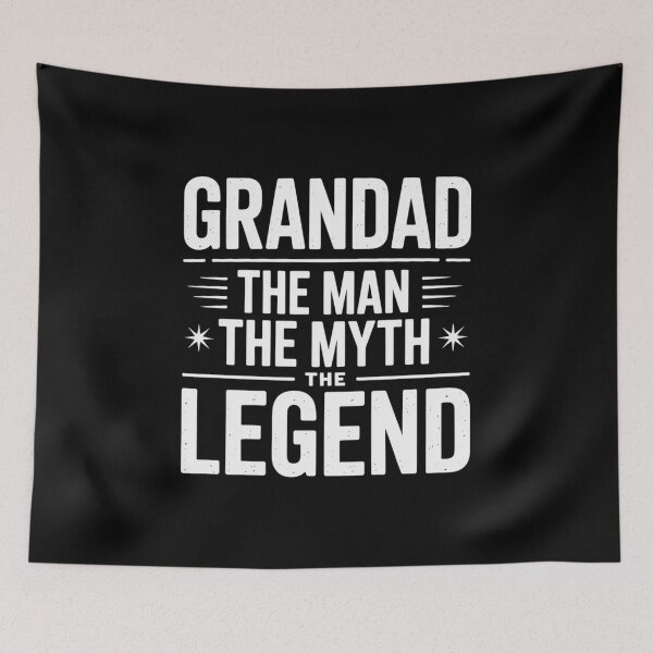 Item preview, Grandad The Man The Myth The Legend Grandfather Grandpa Family Gift designed and sold by CORJIDOG-ART.