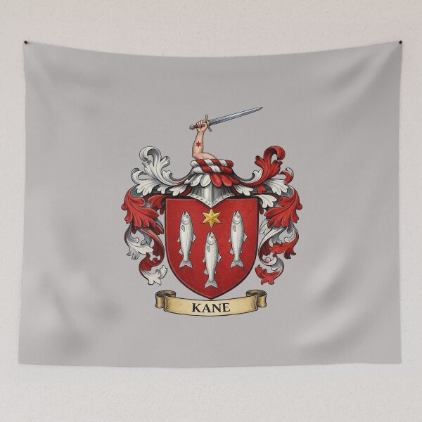 Item preview, The Kane Family Coat of Arms designed and sold by BagTown Clans.