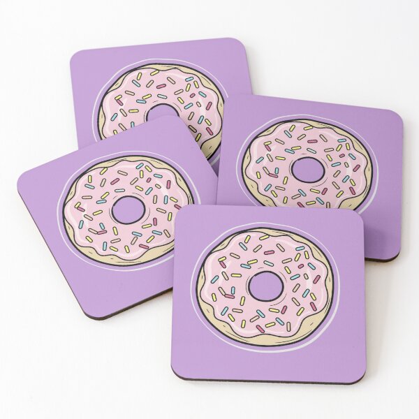 Item preview, Glazed donut with sprinkles || sticker designed and sold by itsTinaColman.