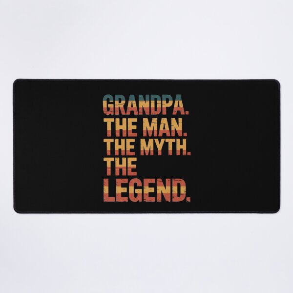 Item preview, Grandpa. The Man. The Myth. The Legend. Grandfather Family Men Gift designed and sold by CORJIDOG-ART.