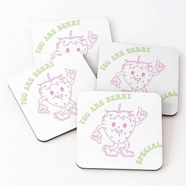 Item preview, You Are Berry Special Strawberry – Cute Kawaii Fruit Pun Cartoon | Sweet Positive Aesthetic Design designed and sold by Pao's Mind.