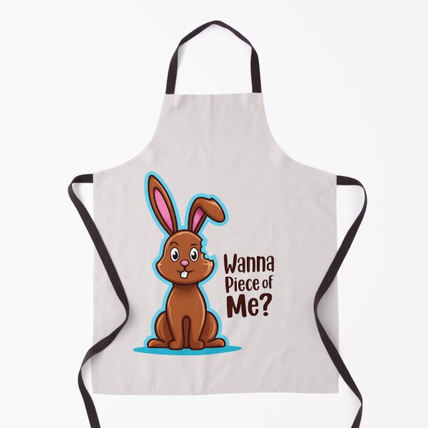 Item preview, Wanna Piece of Me Easter Bunny – Funny Easter Pun Rabbit Design designed and sold by Clairenity Studio.