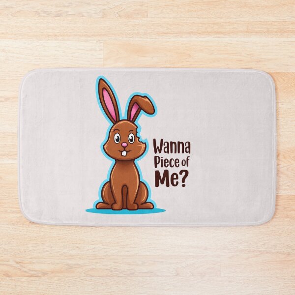 Item preview, Wanna Piece of Me Easter Bunny – Funny Easter Pun Rabbit Design designed and sold by Clairenity Studio.