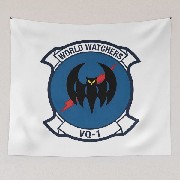 Item preview, Official Insignia of the U.S. Navy VQ-1 "World Watchers" Squadron designed and sold by CharlieDesings.