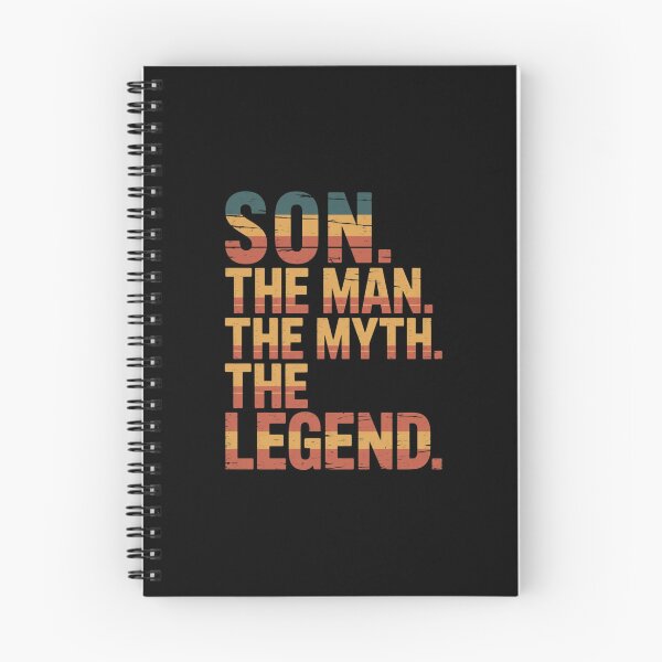 Item preview, Son. The Man. The Myth. The Legend. Family Gift For Son Parents designed and sold by CORJIDOG-ART.