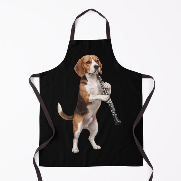 Item preview, Beagle Playing Oboe Player Oboist Dog Lover designed and sold by DoodleTortle.