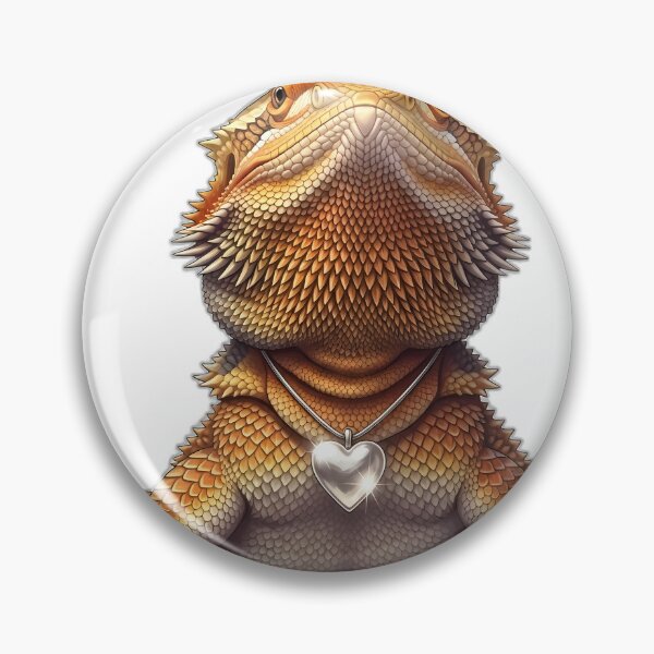 Item preview, Heart Pendant Beardie designed and sold by pumsquare.