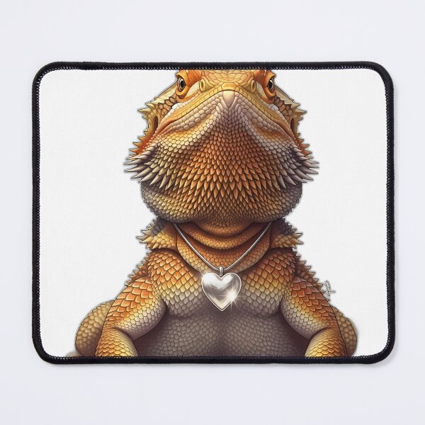 Item preview, Heart Pendant Beardie designed and sold by pumsquare.