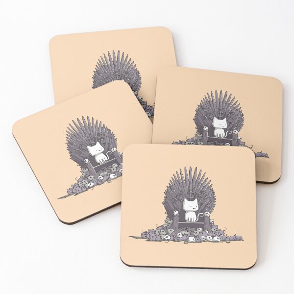Item preview, Cat on the Iron Throne designed and sold by Soft Mayhem Studio.