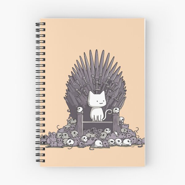 Item preview, Cat on the Iron Throne designed and sold by Soft Mayhem Studio.