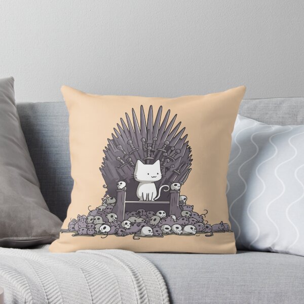 Item preview, Cat on the Iron Throne designed and sold by Soft Mayhem Studio.