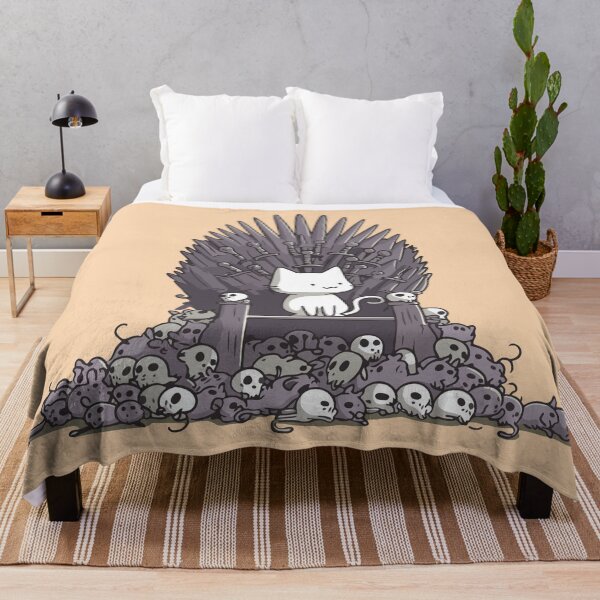 Item preview, Cat on the Iron Throne designed and sold by Soft Mayhem Studio.