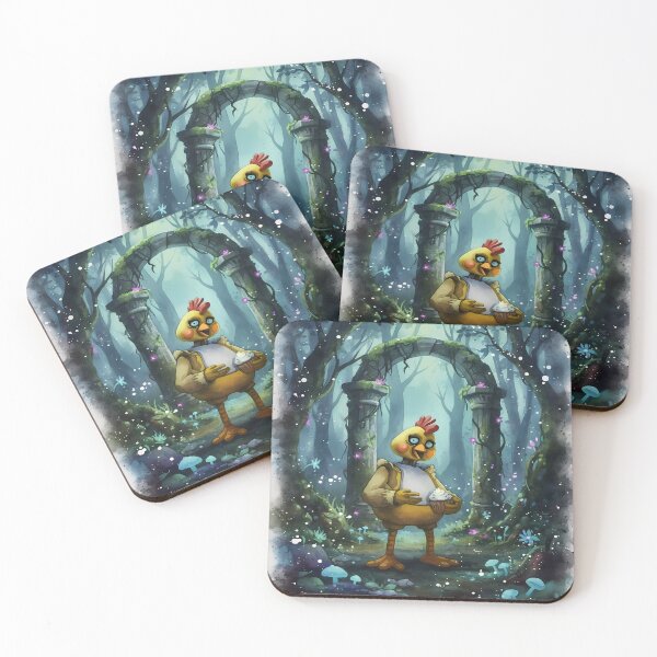 Item preview, Chicken Character in Enchanted Forest designed and sold by karybaquetu10.