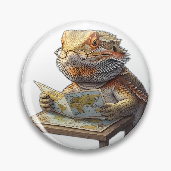 Item preview, Map Reader Beardie designed and sold by pumsquare.