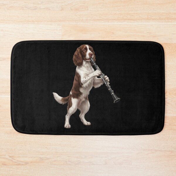 Item preview, English Springer Spaniel Playing Clarinet Player Clarinetist Dog Lover designed and sold by TerryConnells.