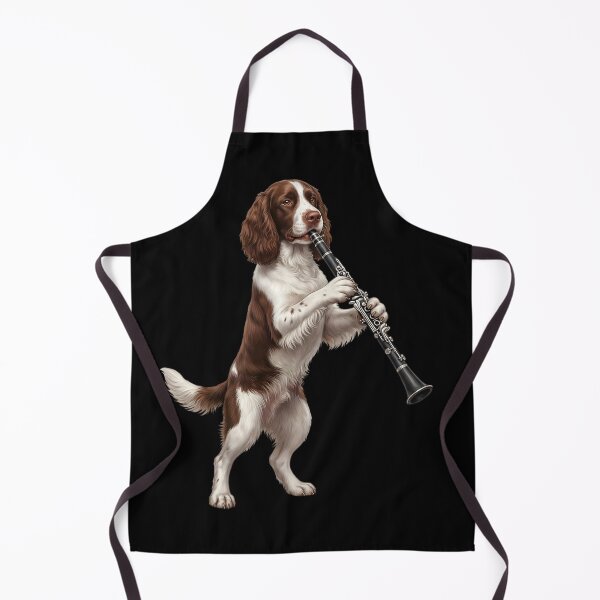 Item preview, English Springer Spaniel Playing Clarinet Player Clarinetist Dog Lover designed and sold by TerryConnells.