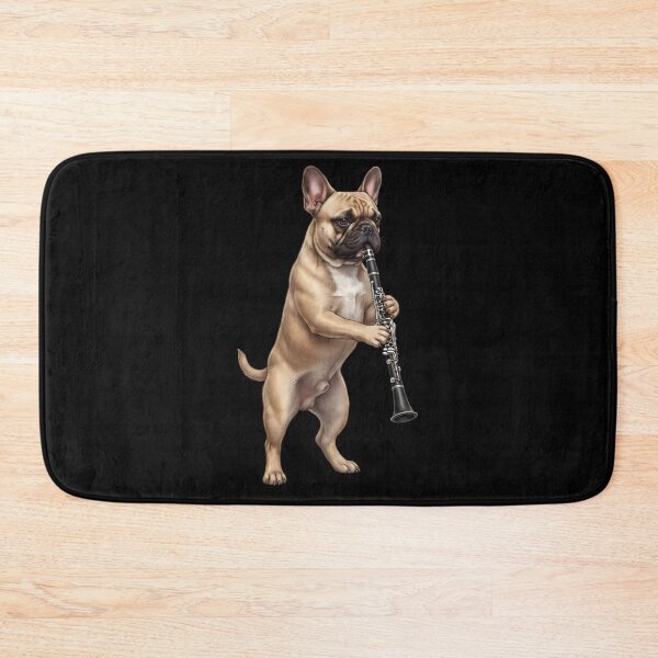 Item preview, French Bulldog Playing Clarinet Player Clarinetist Dog Lover designed and sold by TerryConnells.