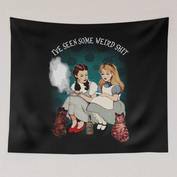 Item preview, Alicee and Dorothyy I've seen Somee Weirdd Alicee in Wonderlandd designed and sold by elodieLecoq.