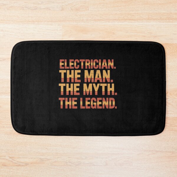 Item preview, Electrician The Man The Myth The Legend Electrical Worker Profession Gift designed and sold by CORJIDOG-ART.