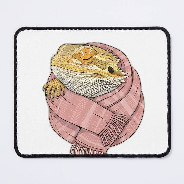 Item preview, Sleepy Scarf Beardie designed and sold by pumsquare.