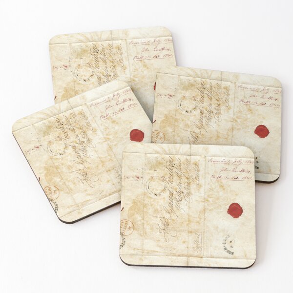 Item preview, Vicrtorian 1840s Letter Ephemera designed and sold by foxtailvintage.
