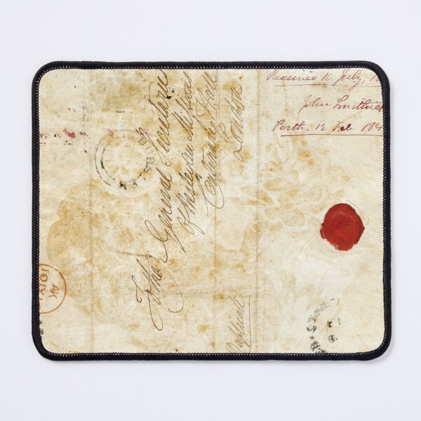 Item preview, Vicrtorian 1840s Letter Ephemera designed and sold by foxtailvintage.