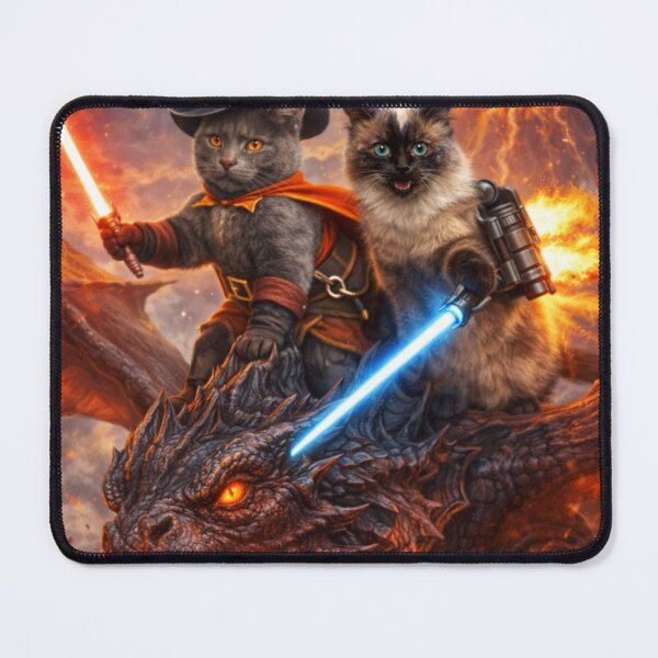 Item preview, Epic Dragon Rider Cats – Fantasy Warrior Cat Adventure designed and sold by MapleBaconator.