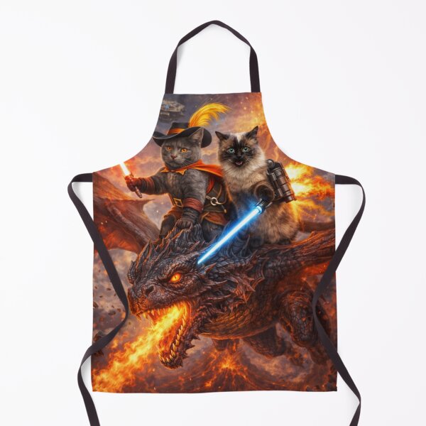 Item preview, Epic Dragon Rider Cats – Fantasy Warrior Cat Adventure designed and sold by MapleBaconator.