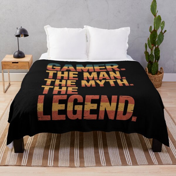 Item preview, Gamer. The Man. The Myth. The Legend. Gaming Male Player designed and sold by CORJIDOG-ART.