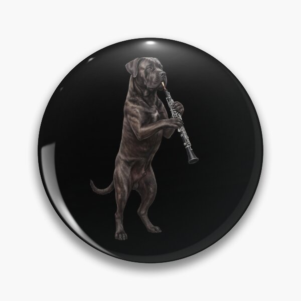 Item preview, Cane Corso Playing Oboe Player Oboist Dog Lover designed and sold by DoodleTortle.