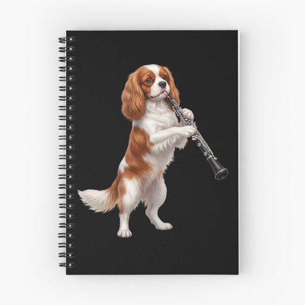Item preview, Cavalier King Charles Spaniel Playing Oboe Player Oboist Dog Lover designed and sold by DoodleTortle.