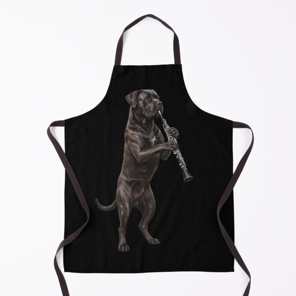 Item preview, Cane Corso Playing Oboe Player Oboist Dog Lover designed and sold by DoodleTortle.