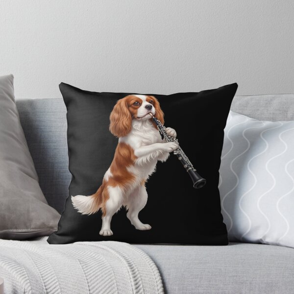 Item preview, Cavalier King Charles Spaniel Playing Oboe Player Oboist Dog Lover designed and sold by DoodleTortle.