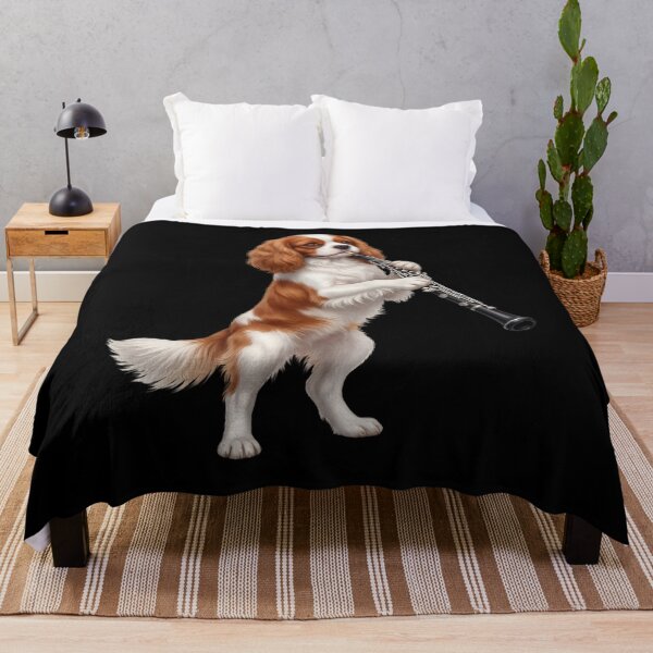 Item preview, Cavalier King Charles Spaniel Playing Oboe Player Oboist Dog Lover designed and sold by DoodleTortle.