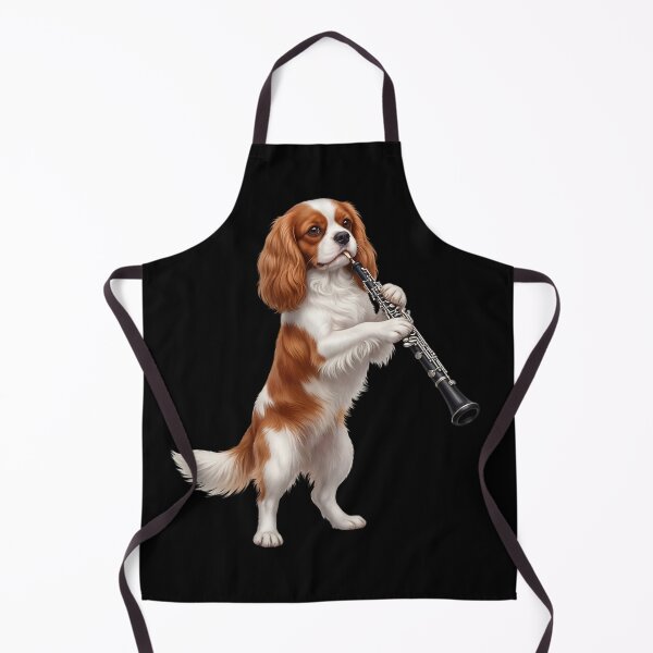 Item preview, Cavalier King Charles Spaniel Playing Oboe Player Oboist Dog Lover designed and sold by DoodleTortle.