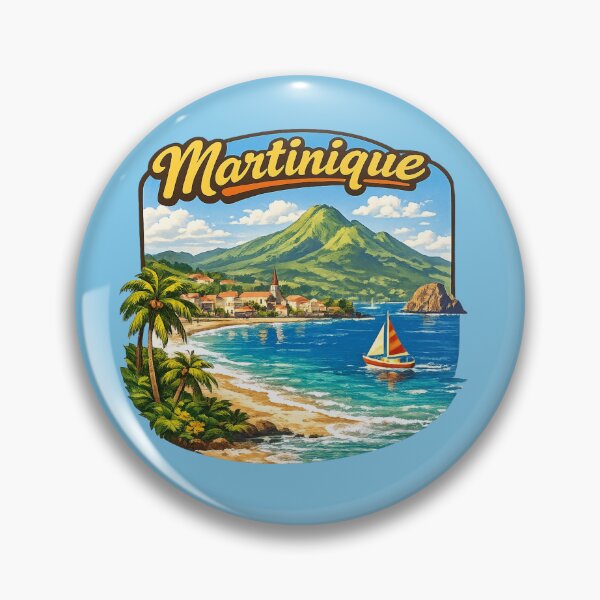 Item preview, Martinique Tropical Coast designed and sold by Myra365Art.