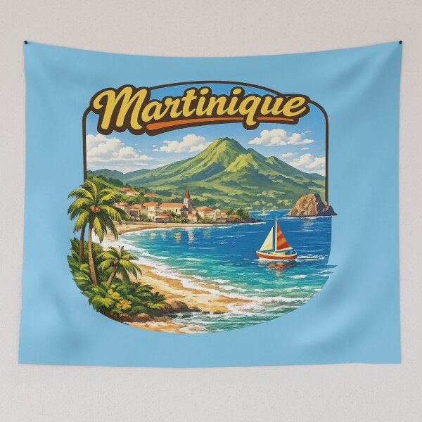 Item preview, Martinique Tropical Coast designed and sold by Myra365Art.