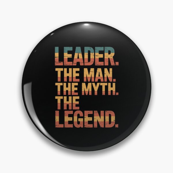 Item preview, Leader The Man The Myth The Legend Leadership Men Gift For Boss designed and sold by CORJIDOG-ART.