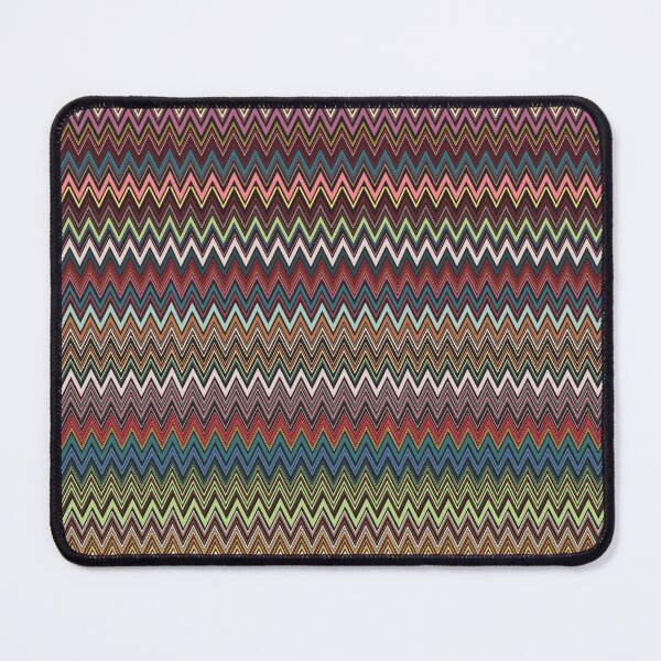 Item preview, Missoni men's textile vector seamless repeat pattern retro colors designed and sold by Retro Street Studios.