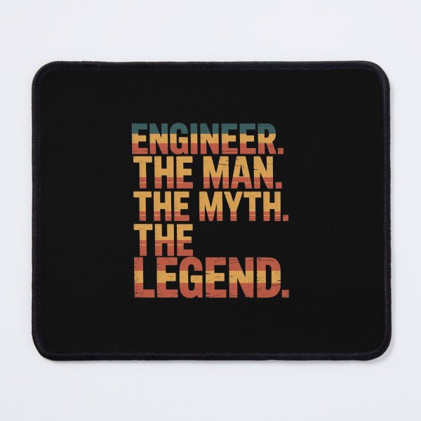 Item preview, Engineer The Man The Myth The Legend Engineering Profession Gift designed and sold by CORJIDOG-ART.