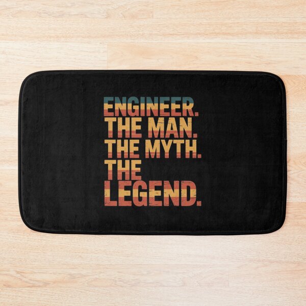 Item preview, Engineer The Man The Myth The Legend Engineering Profession Gift designed and sold by CORJIDOG-ART.