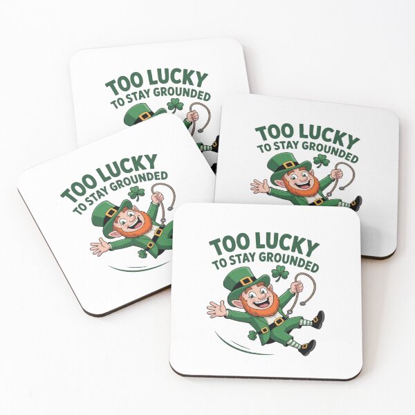 Item preview,  Too Lucky to Stay Grounded designed and sold by ZACK ART.