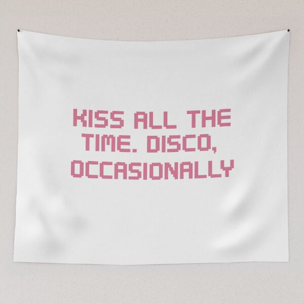 Item preview,  Kiss All The Time. Disco, Occasionally designed and sold by HappyHedgeTees.