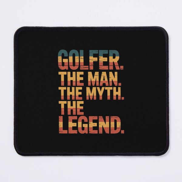 Item preview, Golfer The Man The Myth The Legend Golf Player Gift designed and sold by CORJIDOG-ART.