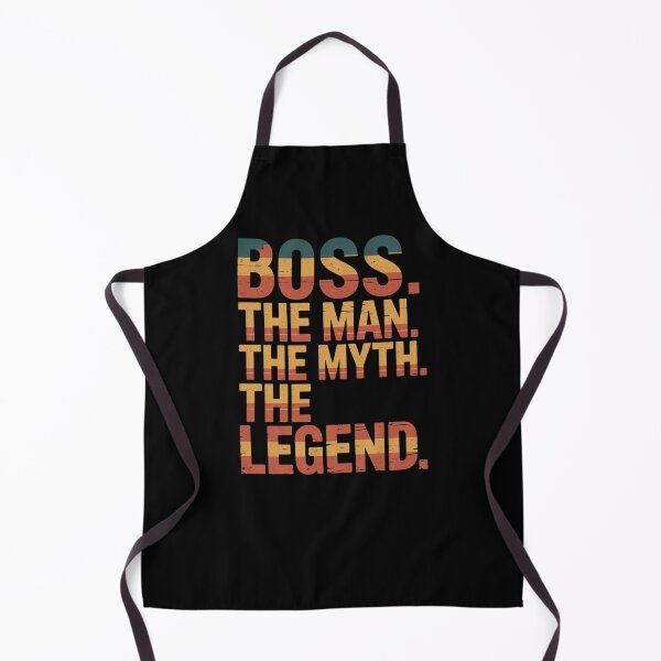 Item preview, Boss. The Man. The Myth. The Legend. Manager Leadership Gift Men designed and sold by CORJIDOG-ART.