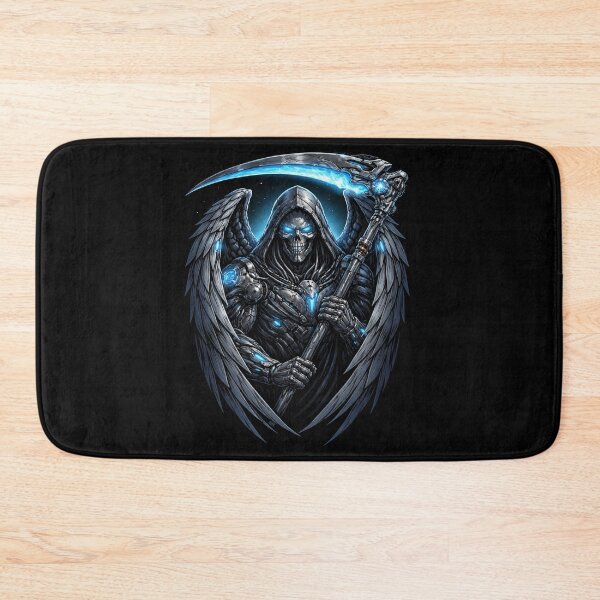 Item preview, Cyber War Grim Reaper Sticker – Futuristic Skull Reaper Sci-Fi Dark Fantasy Art designed and sold by MaulCabral Designs.