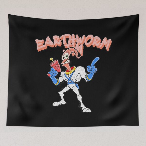 Item preview, Earthworm Jim designed and sold by chamudith1234.